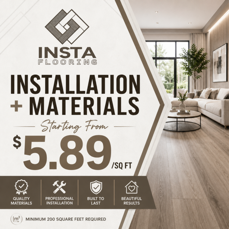 lvp and laminate supply and install